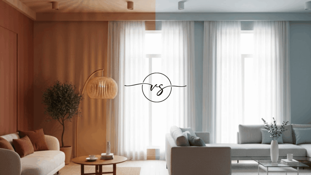 warm colors vs cool colors core differences