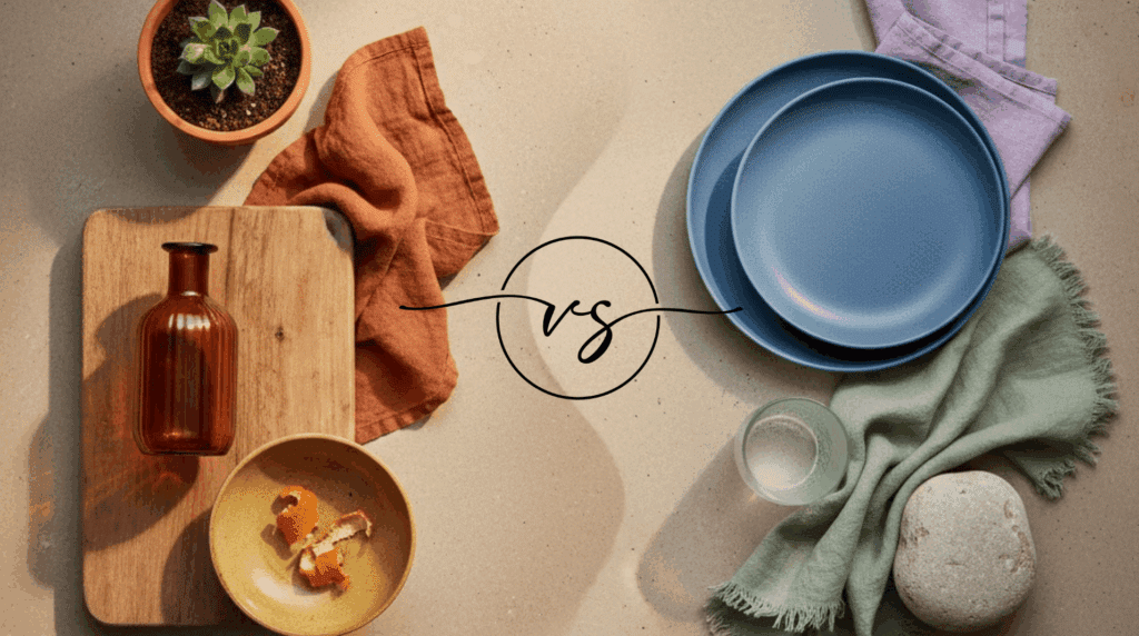 warm vs cool colors create the perfect mood