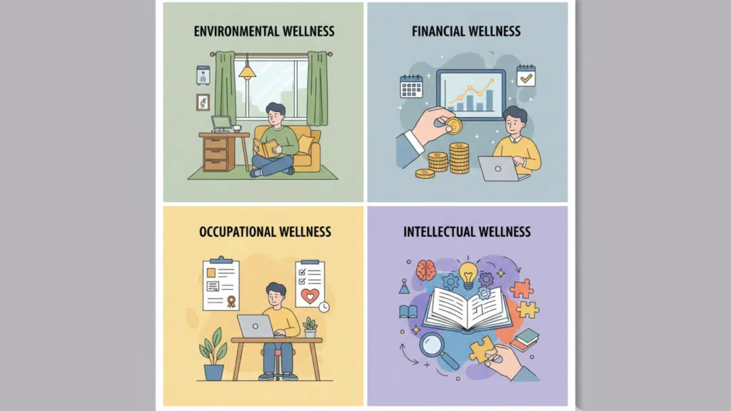 wellness areas that also affect daily life