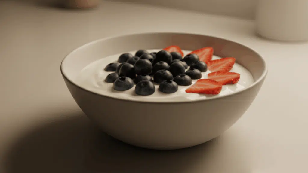 Greek Yogurt With Berries