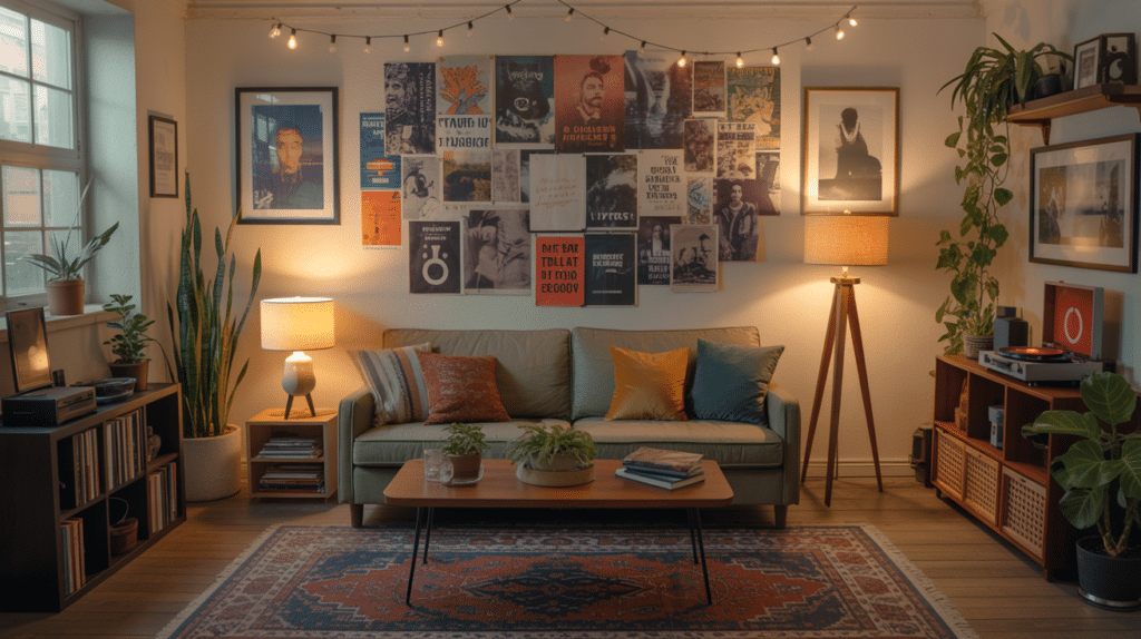 Indie living room