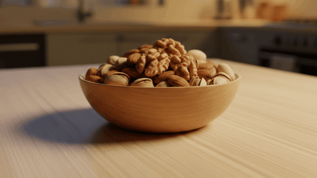 Nuts Almonds Walnuts Pistachios