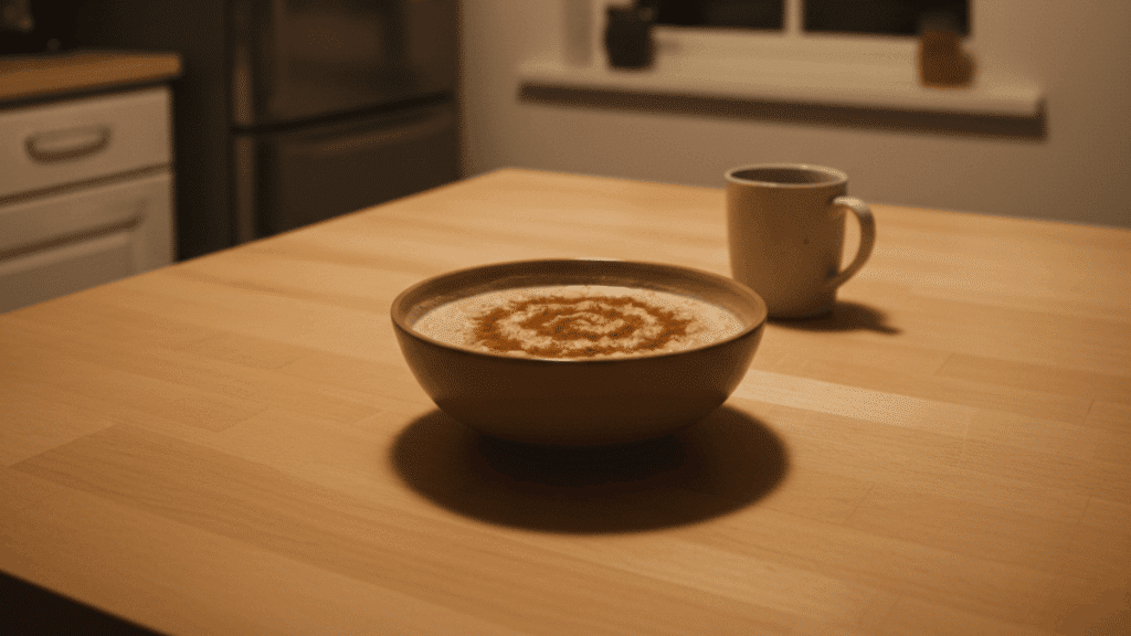 _Oatmeal With Cinnamon