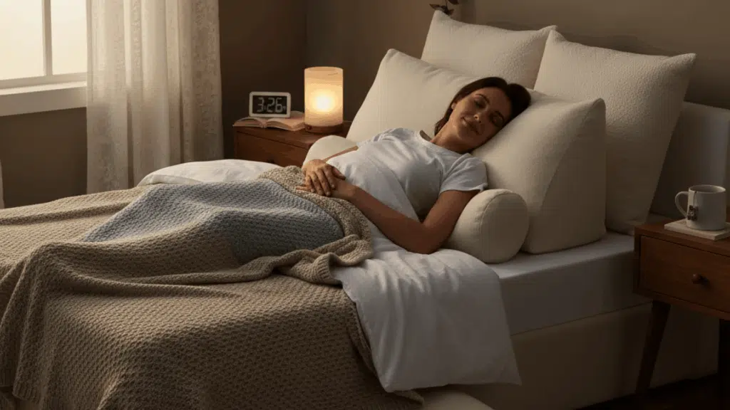 Sleeping Semi Upright