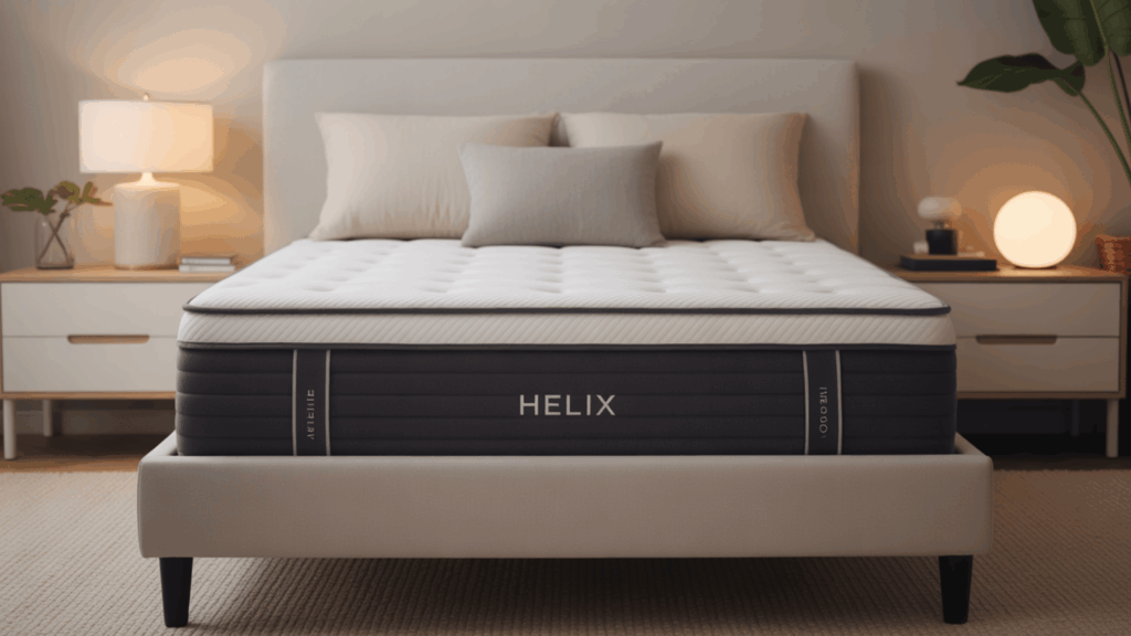 helix midnight luxe hybrid mattress