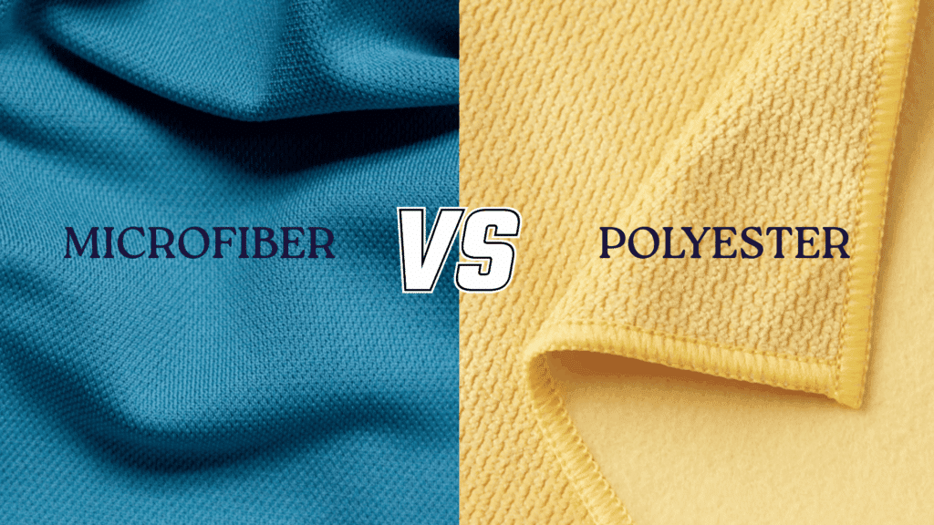 key differences between microfiber and polyester