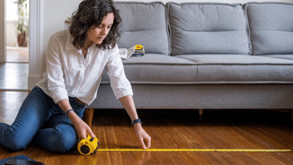 measuring your space an equally important step