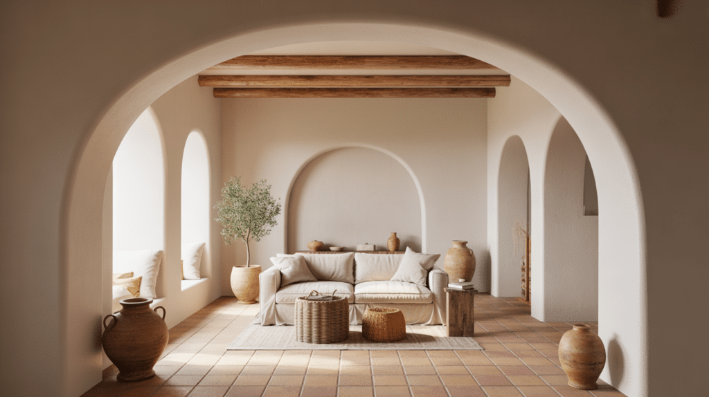 mediterranean living room