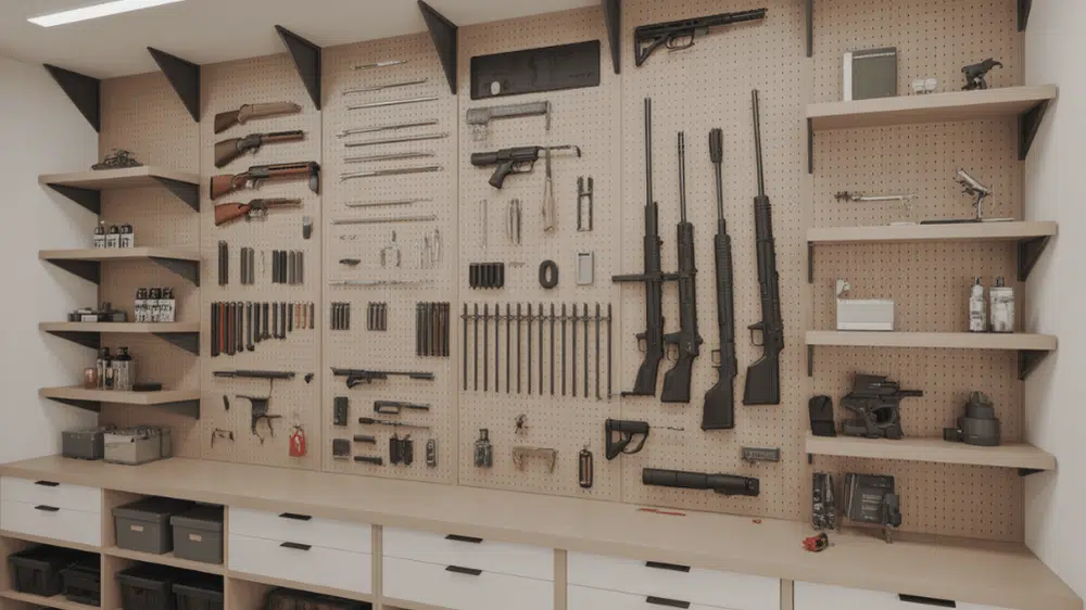 pegboard storage systems