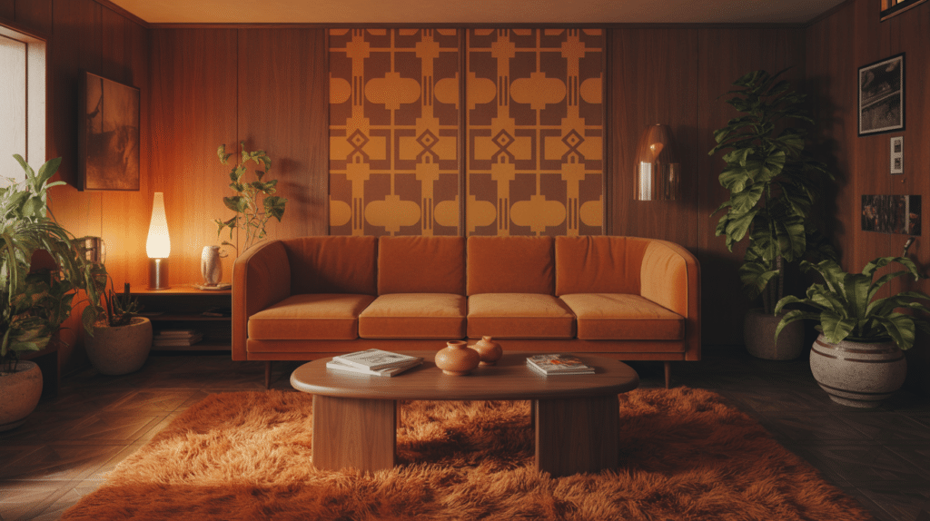 retro living room
