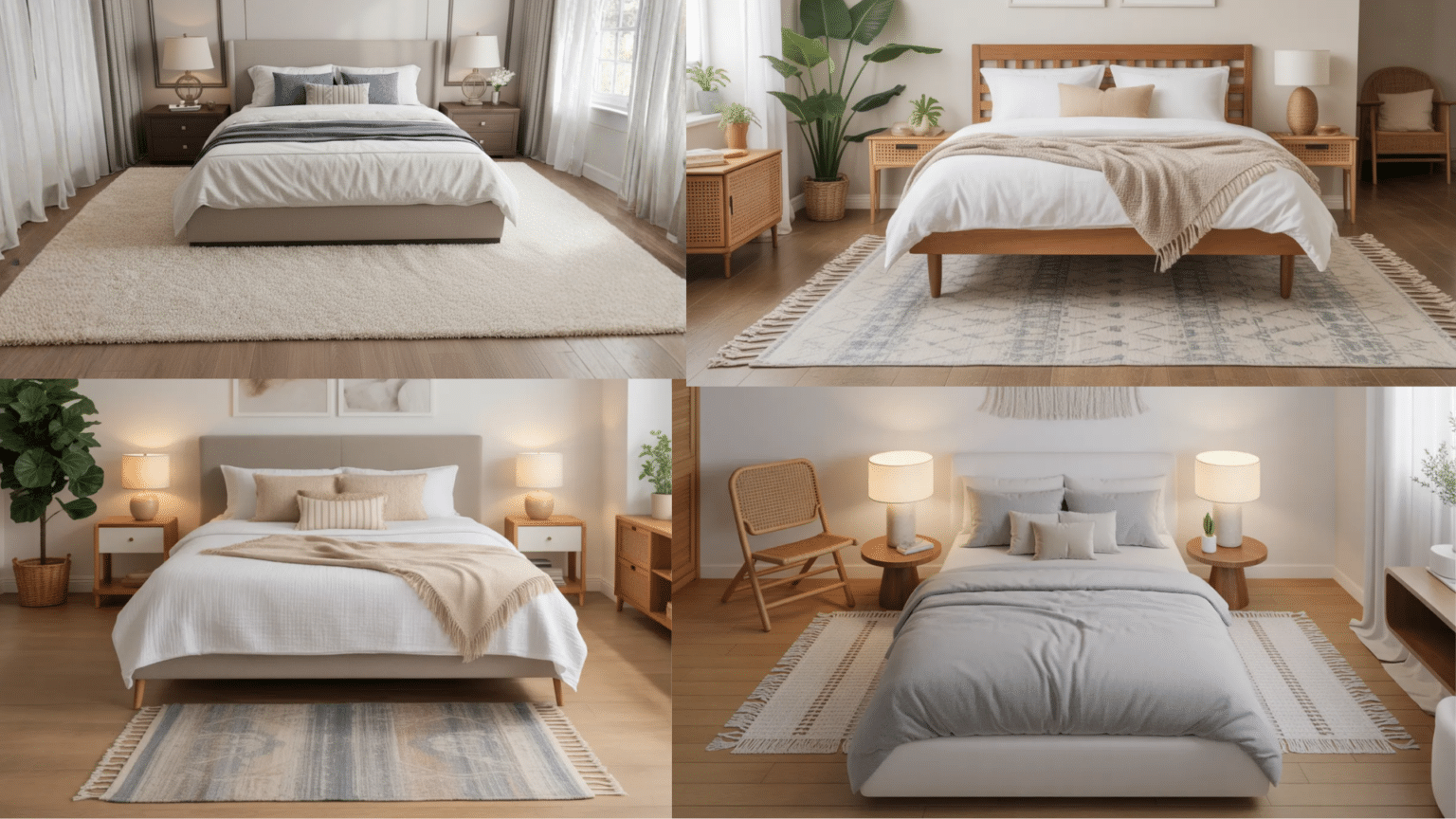 Rug Size Guide for Queen Bed: Tips for the Perfect Fit - Easy Rest