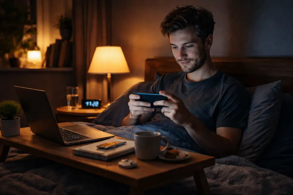 Improves Sleep After Screen Time