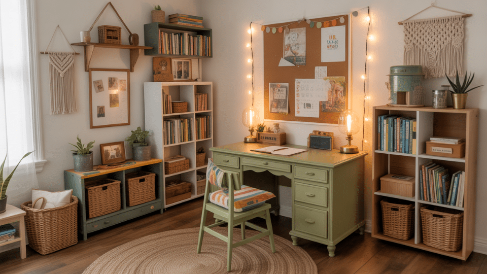 full-diy-homeschool-room-makeover-using-upcycled-pieces