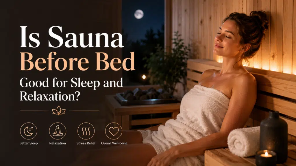 Sauna Before Bed: Benefits, Timing, Risks, and Sleep Effects