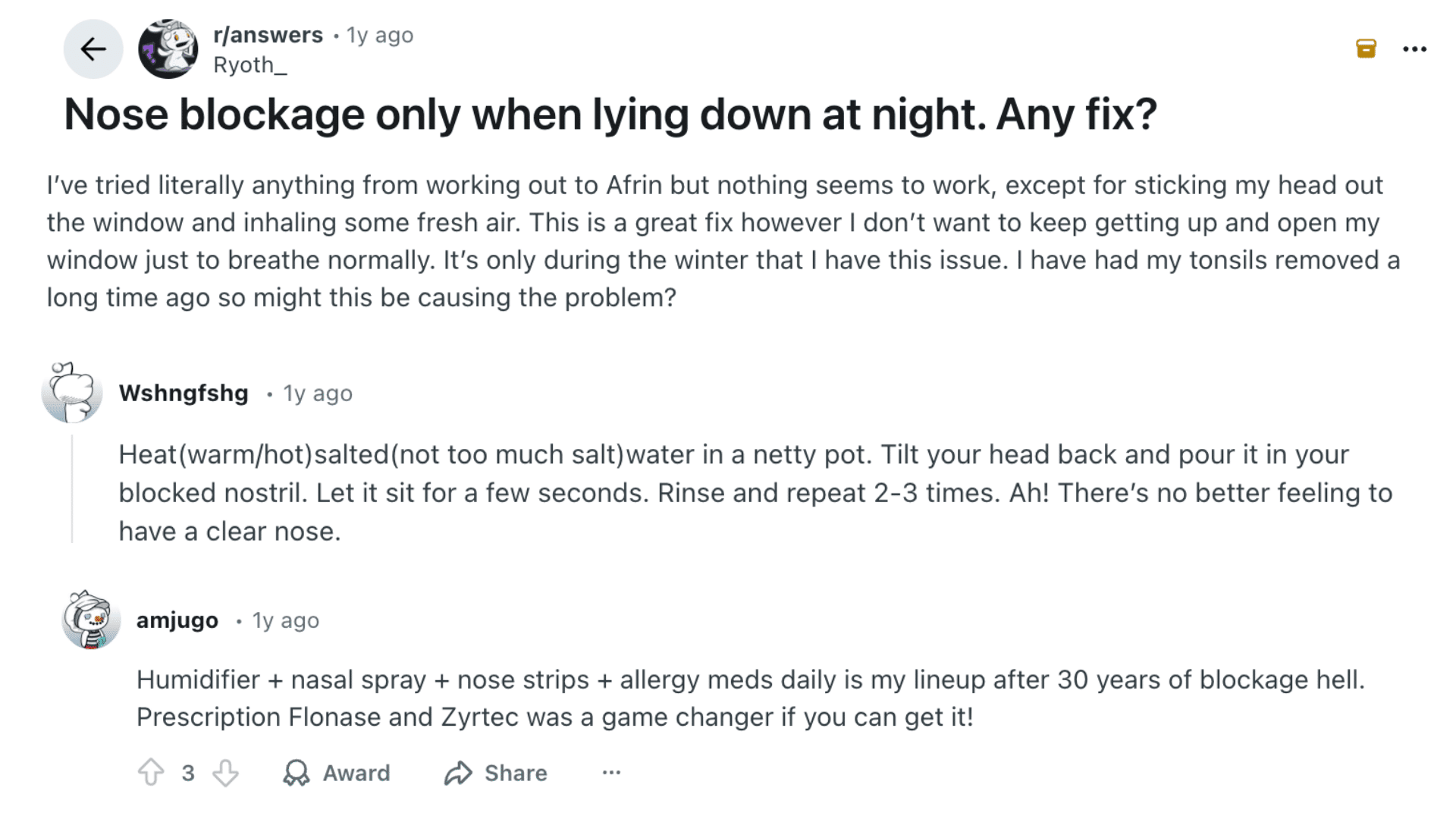 community-discussions-on-nasal-blockage-at-night