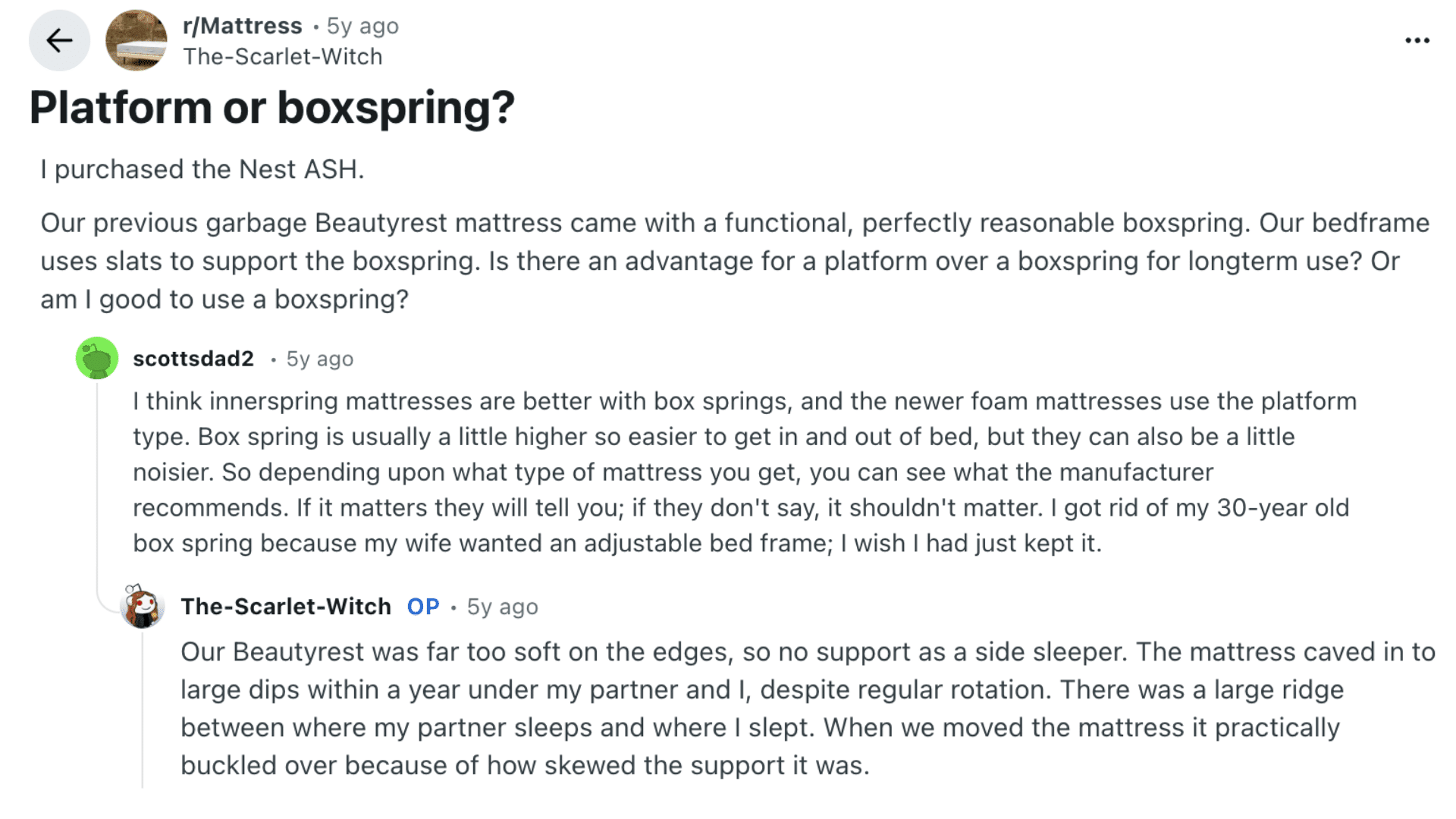 community-discussions-on-platform-bed-vs-box-spring