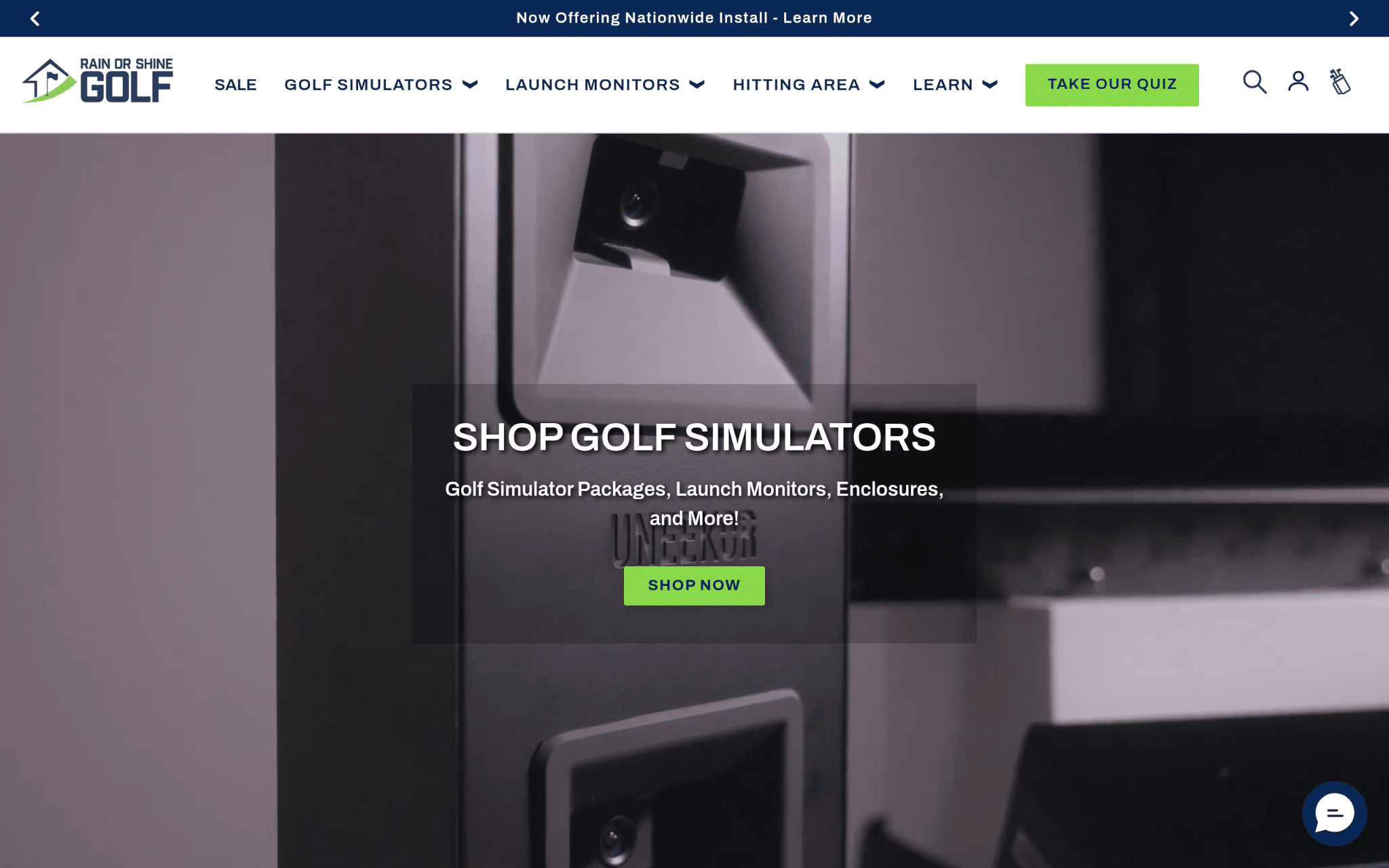 Rain or Shine Golf Screenshot