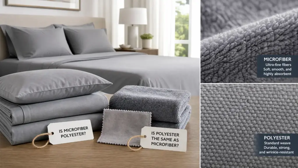 _is microfiber polyester fabric comparison