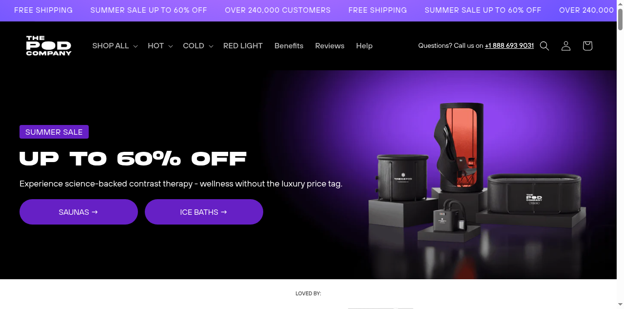 The Pod Company website