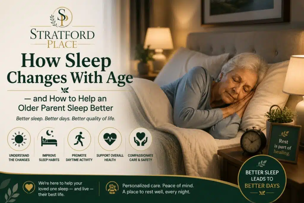 How Sleep Changes With Age — and How to Help an Older Parent Sleep Better