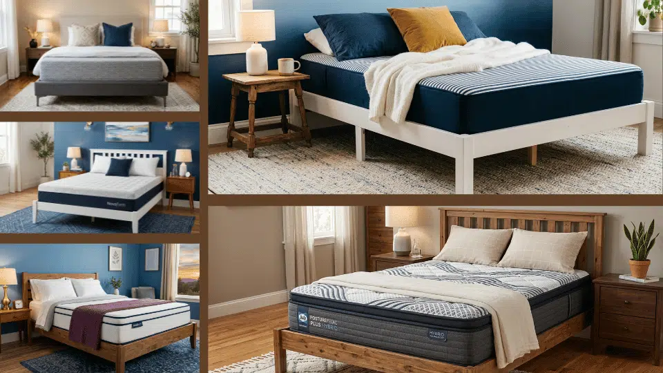 best costco mattress options featuring memory foam, hybrid, and innerspring beds