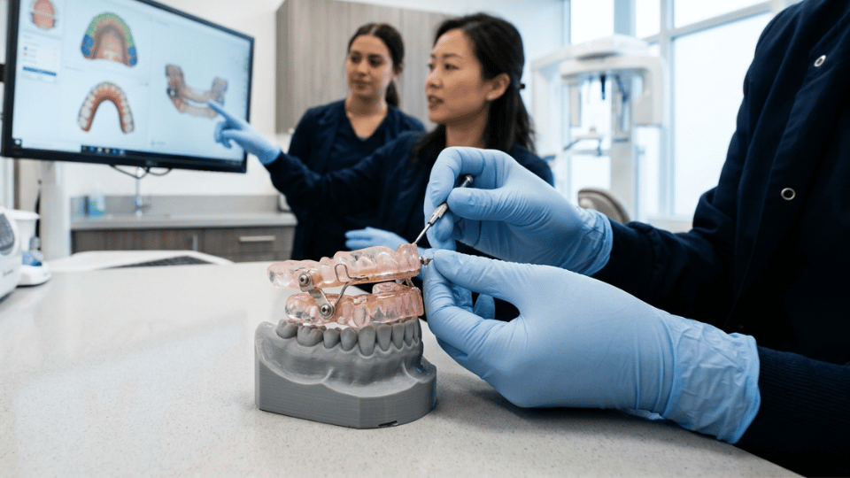 custom sleep apnea mouthpiece designed for precise fit and comfortable long-term oral appliance therapy