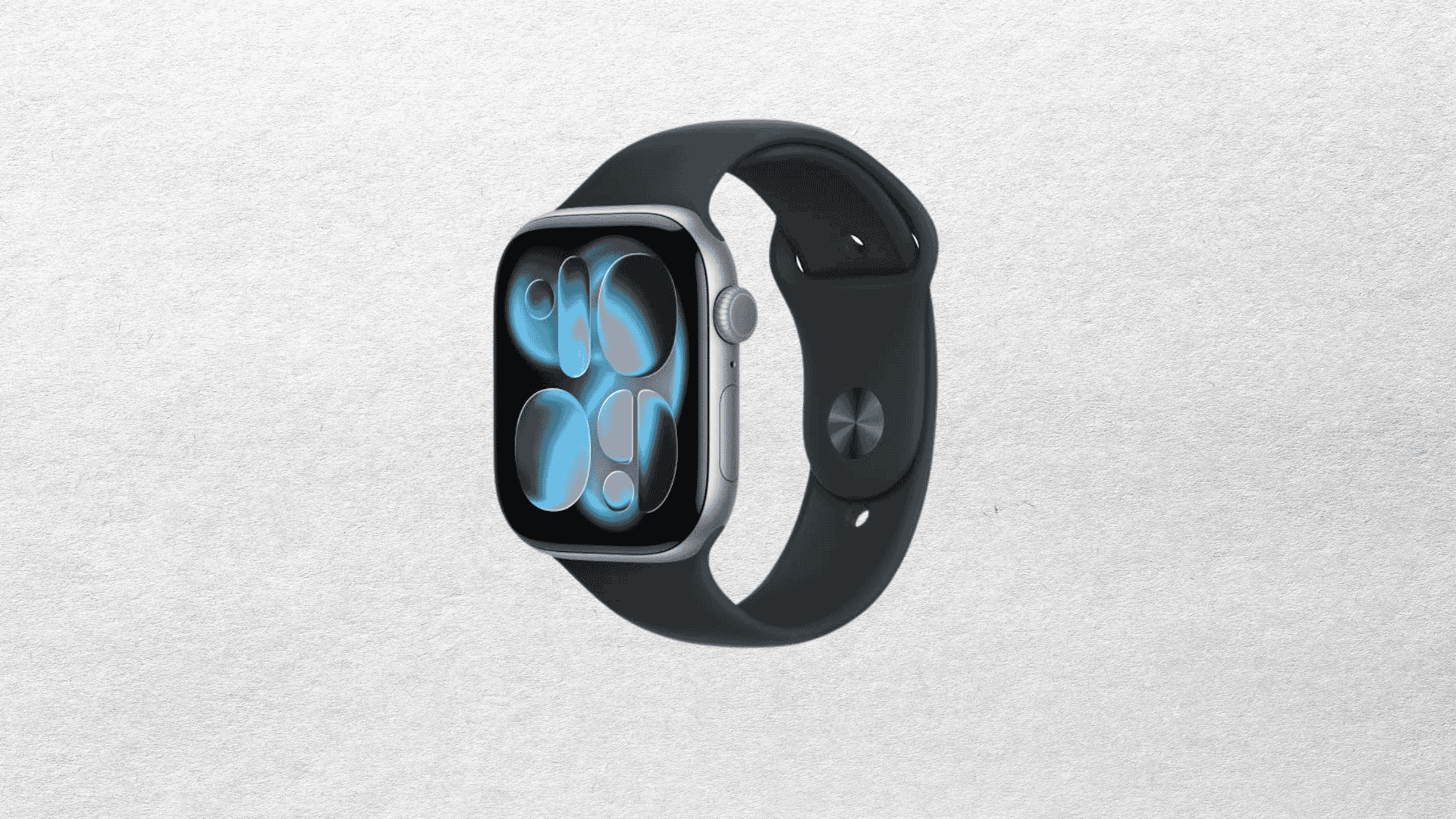 Apple Watch Series 11 smartwatch with health and sleep tracking features displayed.