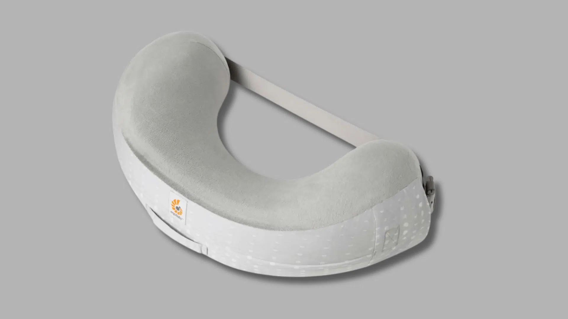 ergobaby natural curve nursing pillow with firm contoured feeding support